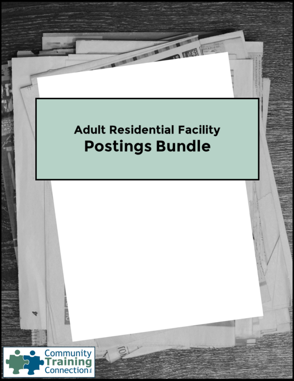 Papers on table with title of Postings Bundles over it