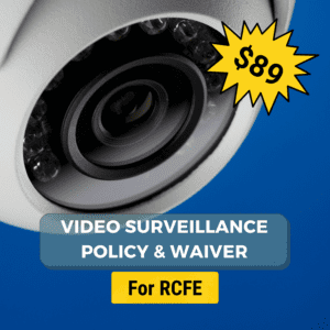Video Surveillance Waiver for RCFE (Digital)